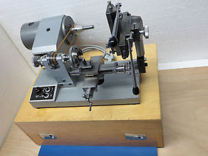 Anrä & Zwingenberg  8 mm with accessories in  wooden  box  watchmakers  lathe
