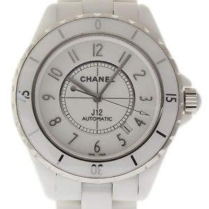 Chanel J12 H2981 42mm Automatic White Ceramic Bracelet Box/2YrWarranty #I1066