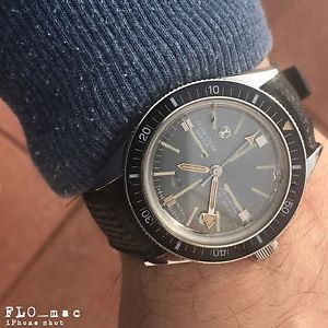 Vintage FAVRE-LEUBA DEEP BLUE automatic Diver