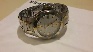 concord saratoga  two tones 18kt gold watch