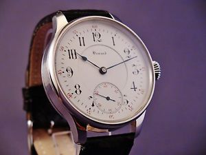 E. Howard & Co. BOSTON. 23 Jewels Stainless Steel Wristwatch.