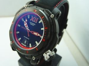 VISCONTI ABYSSUS 1000 METERS DIVERS FULL DIVE STEEL WATCH NEW LINE!  Box & Paps
