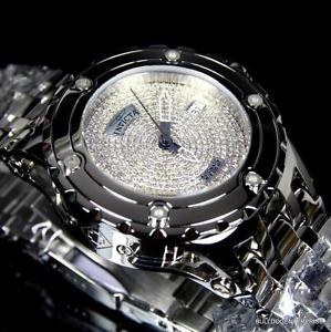 Invicta Specialty Subaqua 44mm Automatic 1.8CTW Diamond Polished Steel Watch New