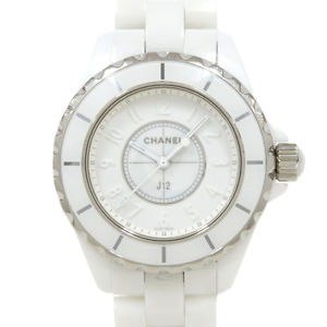Pre-owned CHANEL J12 White Phantom 10th Anniversary H3442 Limited Edition 2000