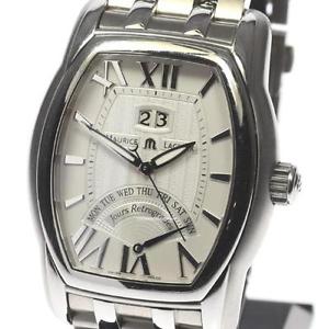 Pre-Owned MAURICE LACROIX Masterpiece Jours MP6119 Men's SS Silver Automatic, MD