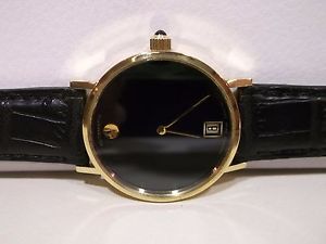 ZENITH MUSEUM, AUTOMATICO, ORO 750 18K  ZAFFIRO CABOCHON ALL ORIGINAL CON BOX