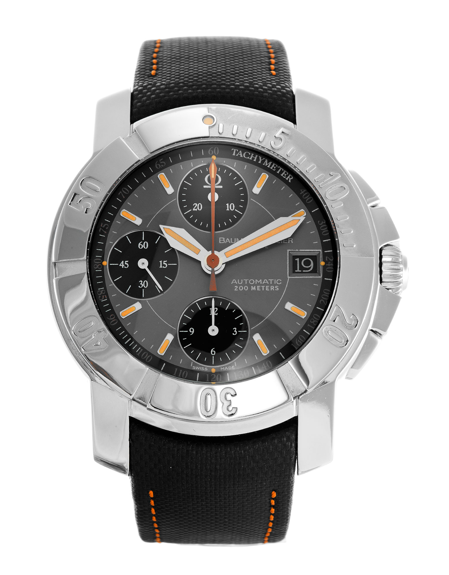 Baume et Mercier Capeland MOA08329 Watch - 100% Genuine