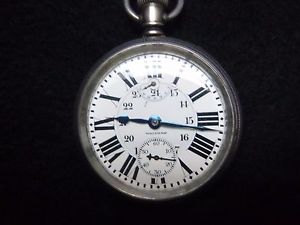 18 size 21 jewel Waltham Vanguard Wind Indicator pocket watch w/ stunning dial