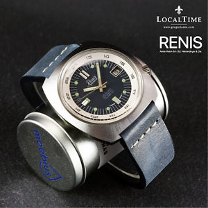1970’s RENIS Genève Swiss Super Compressor 43mm Watch - Automatic FHF Cal. 90-5