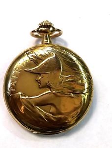 Antique 18k gold Girard Perregaux 