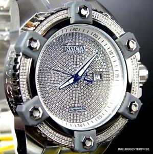Invicta Reserve Grand Arsenal Octane Swiss Auto 63mm 3.06CTW Diamond Watch New