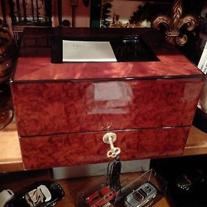 Orbita Premium Manual Wind Watch Winder - Sempre Watch Winder (Maple Burl )