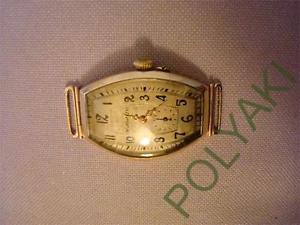 БОЛЬШИЕ ЭЛИТНЫЕ ЗОЛОТЫЕ ЧАСЫ  H.MOSER, БОЧКА,БАРРЕЛЬ 1920 ГОД