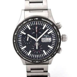 Auth BALL Stokeman Storm Chaser II CM2092C Men's Automatic SS box&CD 179541