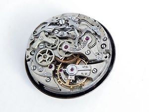 eberhard and Co chronograph movement watch.