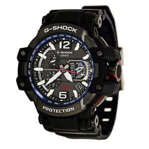 CASIO WORLD TIME G-SHOCK GRAVITY MASTER GPS HYBRID WAVE CEPTOR Watch GPW-1000-1A