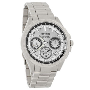 Citizen Eco-Drive Mens Satellite Wave Air World Timer Titanium Watch CC9010-74A