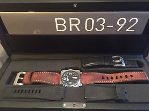 Bell & Ross BR 03-92 Steel BR0392-BL-ST Wrist Watch for Men