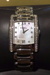 EBEL Brasilia MOP Steel Diamond 