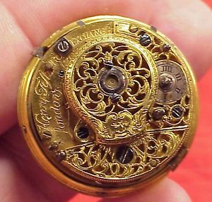 7 1/2 minute Repeater 33MM LONDON HENRY FILH ROYAL EXCHANGE Pocket Watch NO DIAL