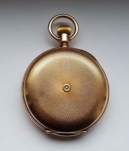 1894 WALTHAM AMERICAN/SWISS 14kt (56) GOLD POCKET WATCH FOR RUSSIA (CASE № 942)!