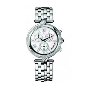 BALMAIN WOMEN'S EXCESSIVE DIAMOND 38MM STEEL BRACELET QUARTZ WATCH B5535.33.82