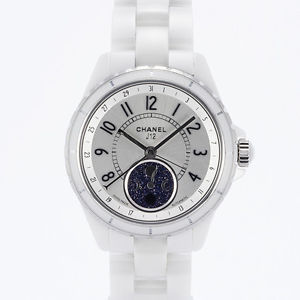 Free Shipping Pre-owned CHANEL J12 Moon Phase H3404 AutomaticRoll WithGenuineBOX