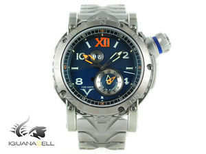Visconti Water W110 Grand Cruise Inox Automatic Watch, Blue, 45mm, L.Edition