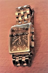 GEVRIL- Men's AVENUE OF AMERICAS CHRONOGRAPH, with ORIGINAL BOXES, PAPERS