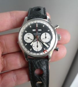 Vintage Wakmann Steel Chronograp