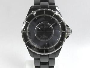 F / S Pre-owned CHANEL J12 Intense Black Watches Automatic Stainless Steel (SS)