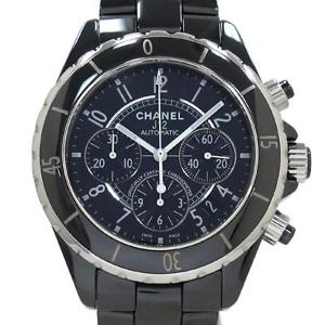 Free Shipping Pre-owned CHANEL J12 Chronograph H0940 Ceramic Automatic