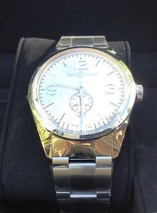 BELL & ROSS BR123 VINTAGE OFFICER'S AUTOMATIC