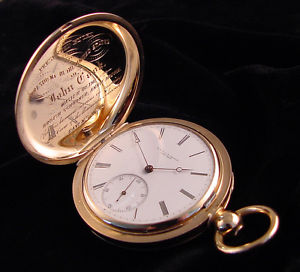 Ulysses Grant 18k Presidential Presentation Hunt Case Pocket Watch RARE Must See