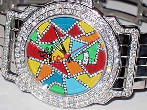 Womens Jacob & Co JC Multi Color Diamonds Everywhere