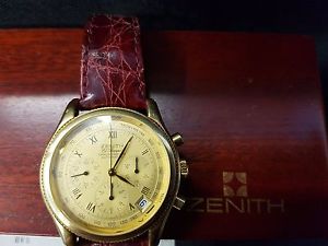 ZENITH EL PRIMERO GOLD 18K COMPLETO