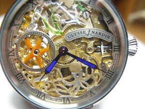 Ulysse Nardin Rare Skeleton WATCH CO.GENEVE