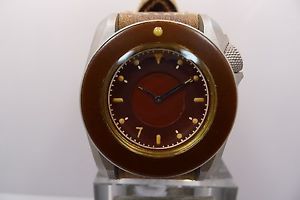 VINTAGE VDB PATRIOT PATEK HANDMADE PIECE UNIQUE 52MM 3 STRAPS LIMITED MILITARY
