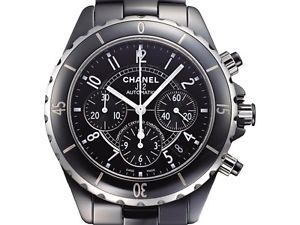 Chanel J12 Automatic Chronograph 41mm  Black Ceramic in Mint Condiction