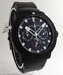 Ulysse Nardin Maxi Marine Diver Black Sea Chronograph 353-92-3C Wrist Watch for