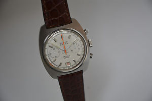 Vintage GHITOR EXTRA Chronograph Watch SUISSE Valjoux 7734