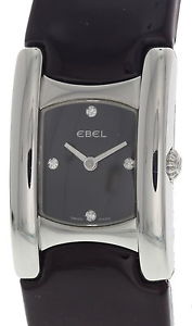 Ladies Ebel Beluga Manchette SS & Diamonds E9057A21