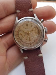 VINTAGE WATCH CHRONONOGRAPH ETERNA VALJOUX 71 1950 APROX