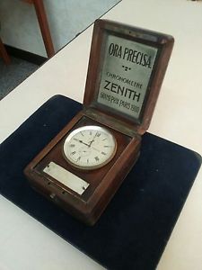 Cronometro ZENITH da collezione "Grand Prix Paris 1900" ora precisa per restauro