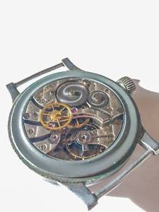Authentic 1939 Stowa B-Uhr Type A German Luftwaffe WWII Pilot Watch