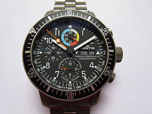 FORTIS B-42 Official Cosmonauts Chronograph Titan ISS   638.27.91 M Limitiert