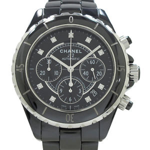 Free Shipping Pre-owned CHANEL J12 Chrono 9P H2419 Ceramic