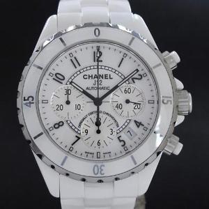 Free Shipping Pre-owned CHANEL J12 Chronograph H1007 Ceramic