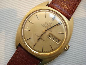 Vintage 750 Gold OMEGA CONSTELLATION Automatico Giorno Data Oro 18K