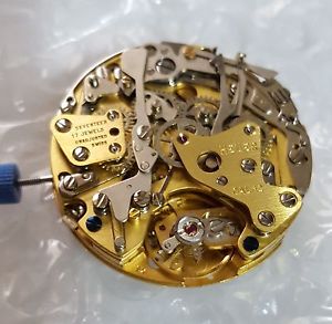 Buren Heuer cal. 12 perfetto revisionato perfect serviced for Monaco Autavia ...